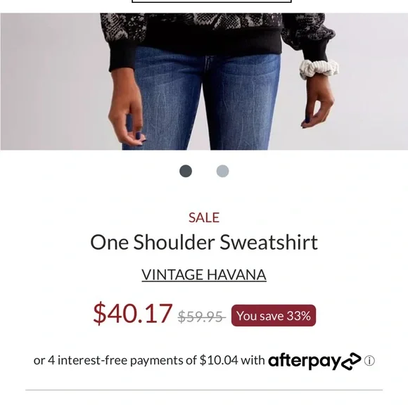 ✨Snake Skin Sweatshirt✨ - Picture 3 of 4